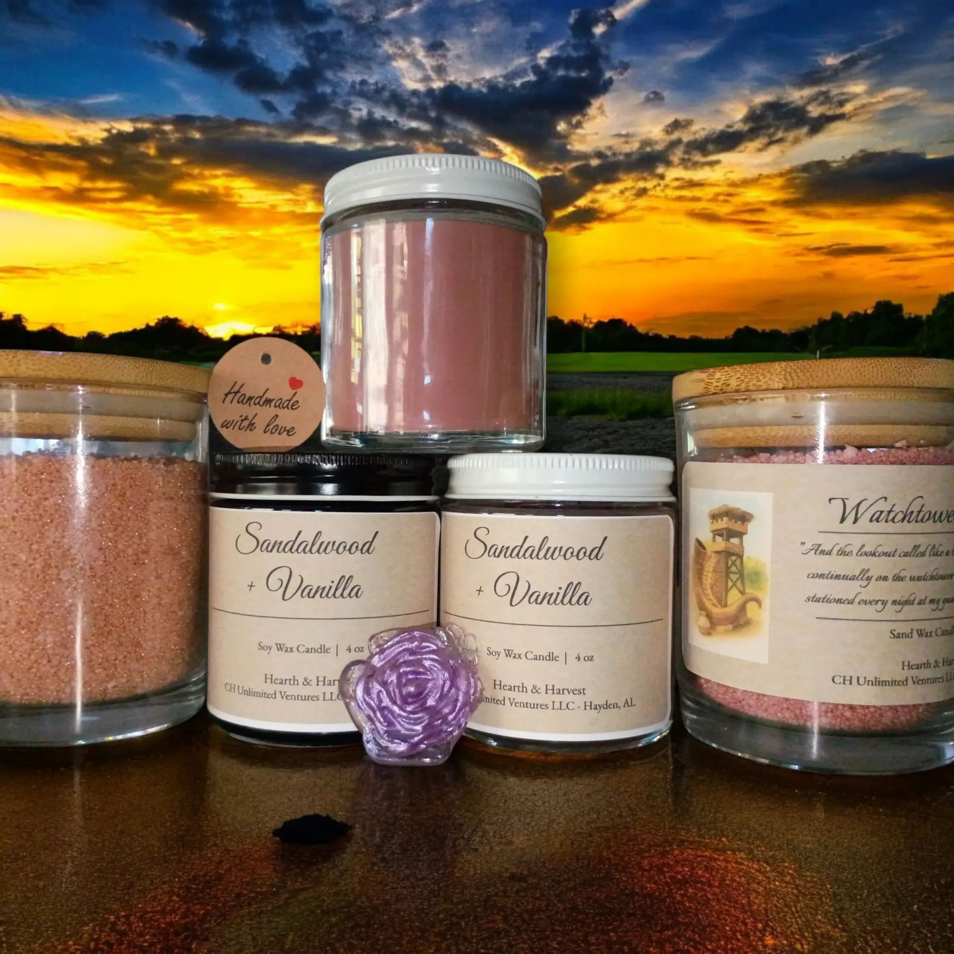 Watchtower Resin - Sand Wax Candle - Image 5