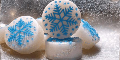 Frosted Cane Soap